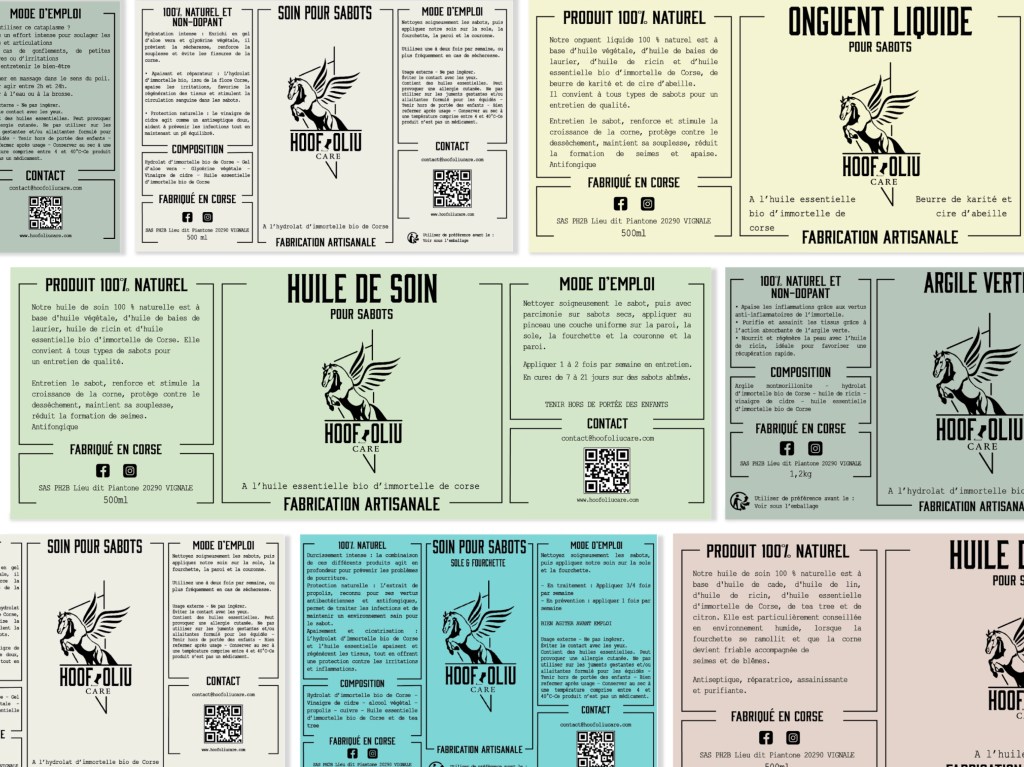 Création d’une série&nbsp;d’étiquettes