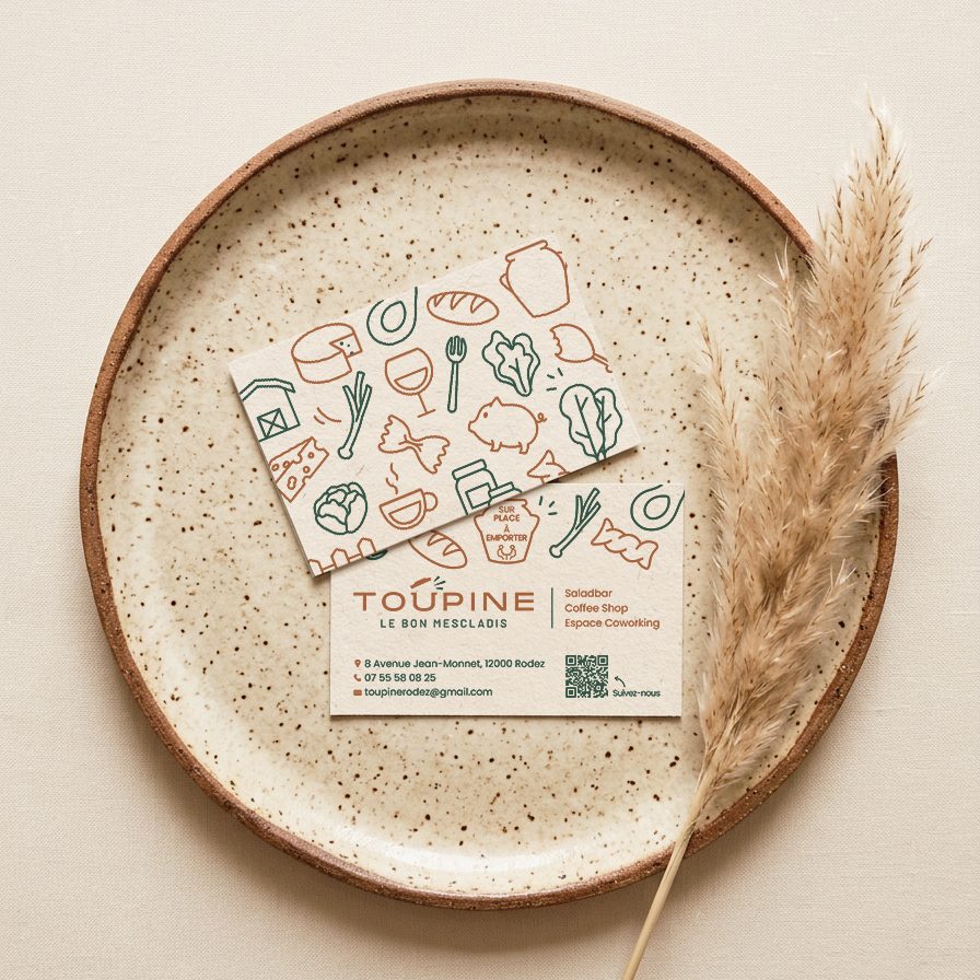 carte de visite restaurant