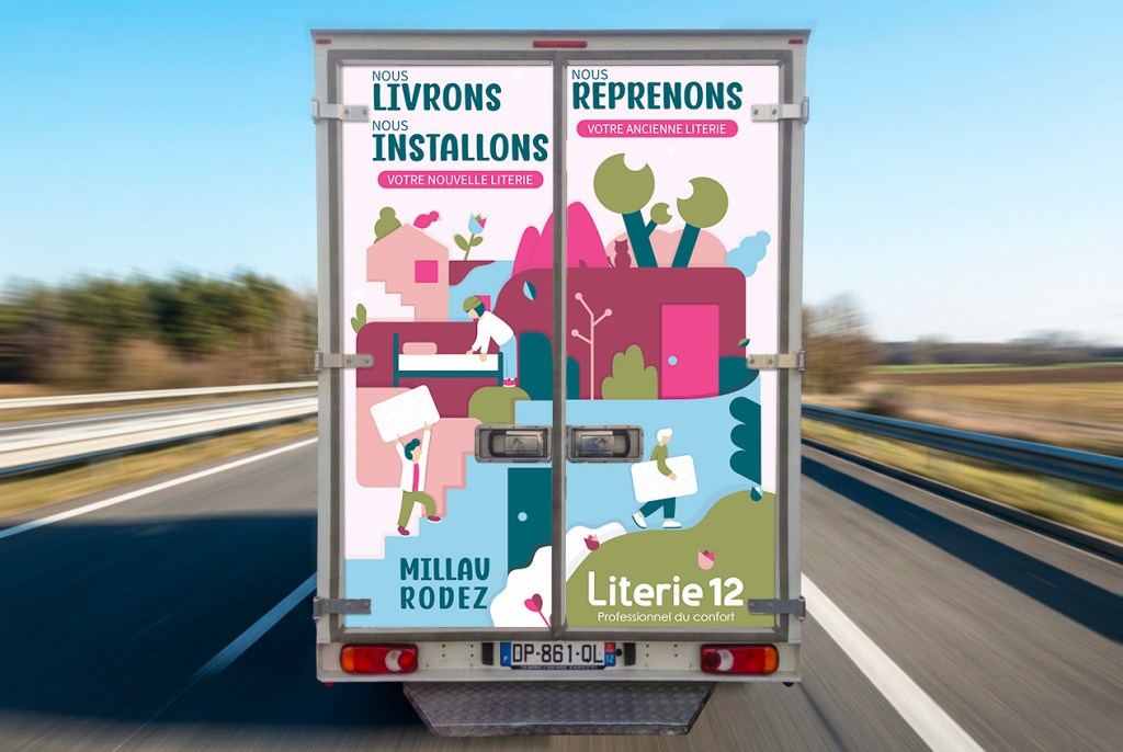 design camion rodez illustration